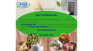 Ipari hűtőkamra