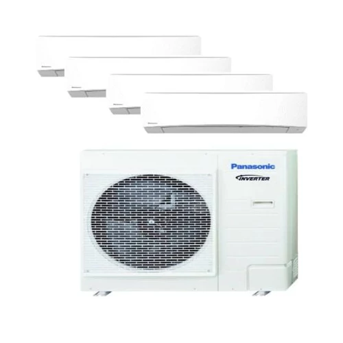 Panasonic Klíma Multi 2,0kW+2,0kW+2,0kW+2,5kW (négy beltéri egy kültéri)