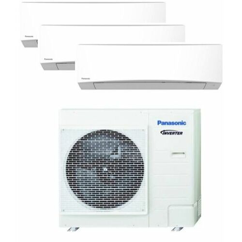 Panasonic Klíma Multi 2,0kW+2,0kW+4,2kW (három beltéri egy kültéri)