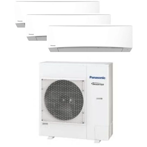 Panasonic Klíma Multi 2,5kW+2,5kW+4,2kW (három beltéri egy kültéri)