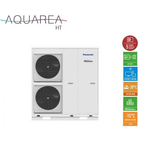 Panasonic AQUAREA WH-MHF09G3E5 mono-block HT kivitelű magas hőmérsékletű előremenővel levegő-víz hőszivattyú - csak fűtő