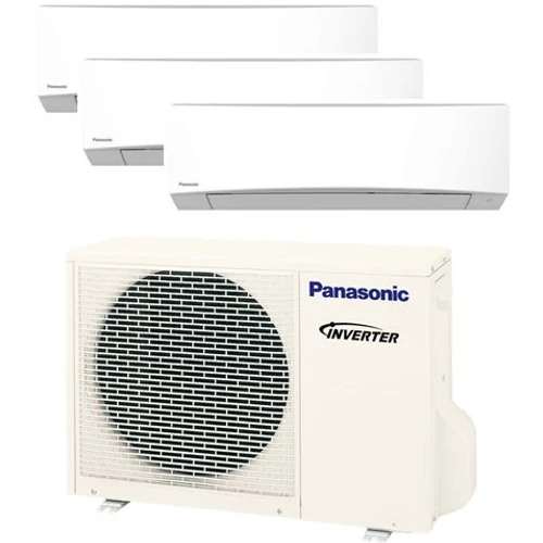 Panasonic Klíma Multi 2,0kW+2,5kW+3,5kW (három beltéri egy kültéri)