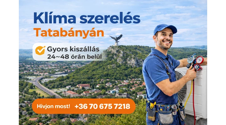 Klíma telepítés Tatabányán – Komplett útmutató lakások és családi házak számára