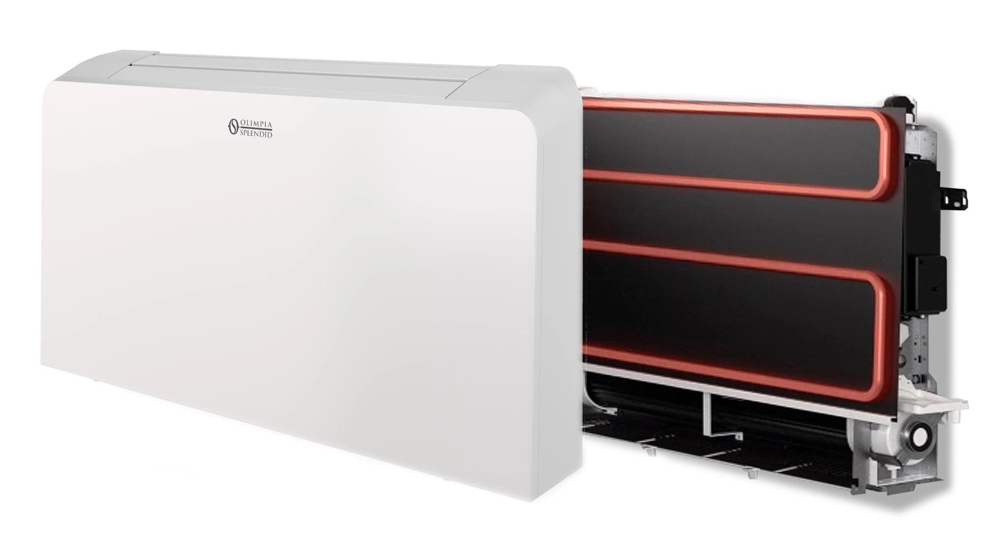 Olimpia Splendid Bi2 Air  02052   4,45 kW - SLR radiant  Inverter Fain Coil  1400 DC TR  Slim