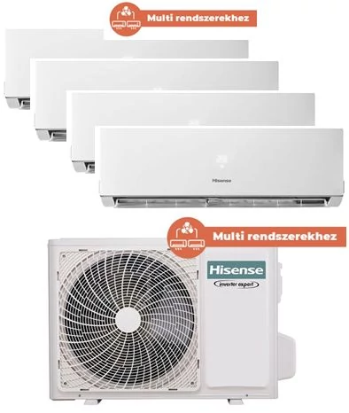 Hisense 5AMW90U4RQC multi kültéri egység 9 kW,  5 beltérihez  klíma