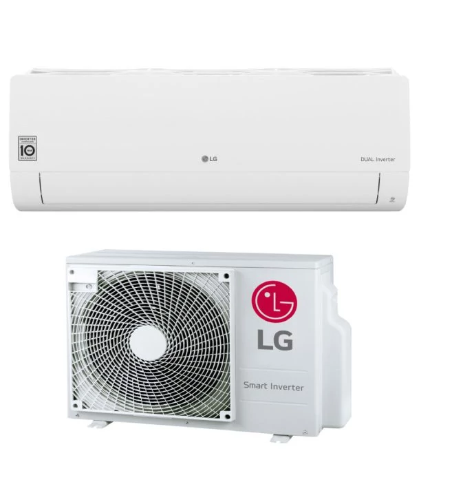 LG S12ET SILENCE2 oldalfali split klímaszett (R32; 3,5kW)