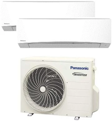 Panasonic Klíma Multi 2,0kW+2,0kW (két beltéri egy kültéri)