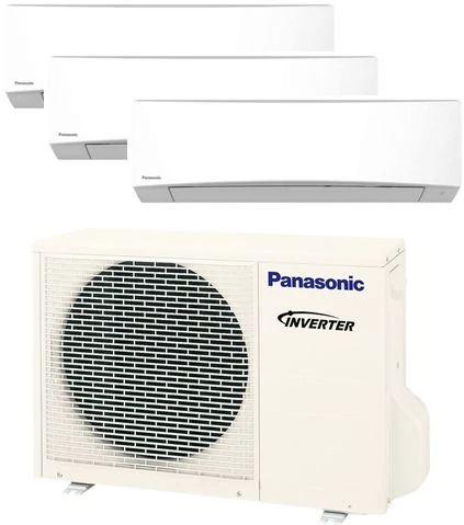 Panasonic Klíma Multi 2,0kW+2,5kW+3,5kW (három beltéri egy kültéri)