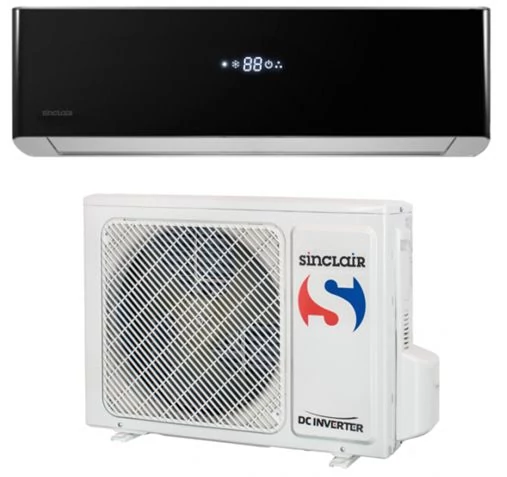 Sinclair Spectrum DC Inverter ASH-13BIS/B-SZETT 3,5  kW - Wifi alapfelszereltség - fekete