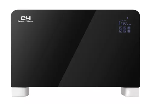 Cooper&Hunter CH-FK44SBK2 Fan-Coil  alacsony oldalfali üveg előlapos consol 4,35 kW fekete
