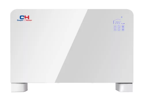 Cooper&Hunter CH-FK44SWK2 Fan-Coil  alacsony oldalfali üveg előlapos consol 4,35 kW fehér